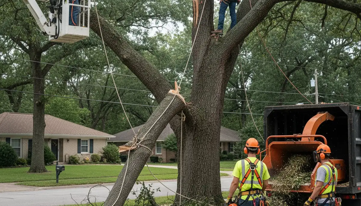 Fort Lauderdale, FL arborists providing emergency tree removal after storm damage