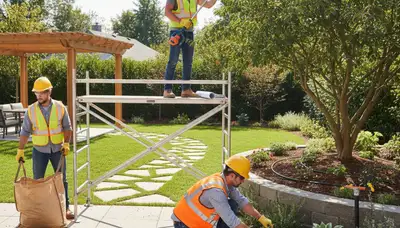 Fort Lauderdale, FL tree service team designing a storm-ready landscape for homes and businesses