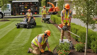 Fort Lauderdale landscaping team providing tree care and outdoor maintenance in South Florida