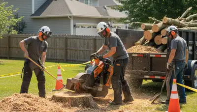 Stump removal service in Fort Lauderdale, FL for safe, thorough cleanup