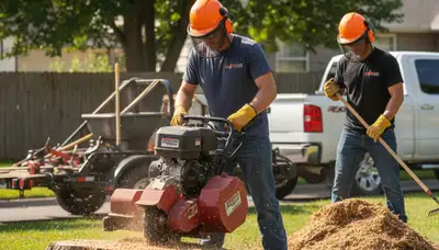 Stump removal service in Fort Lauderdale, FL for safe, thorough stump cleanup