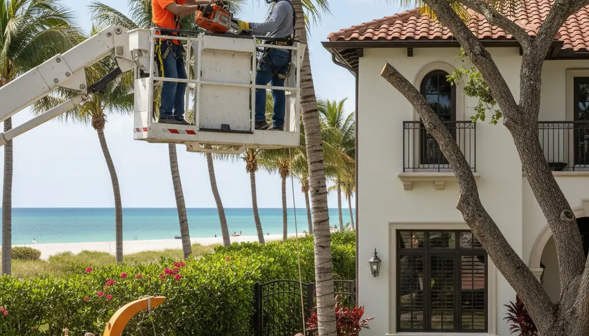 Tree removal crew serving Fort Lauderdale, FL for safe, professional tree service at a local property